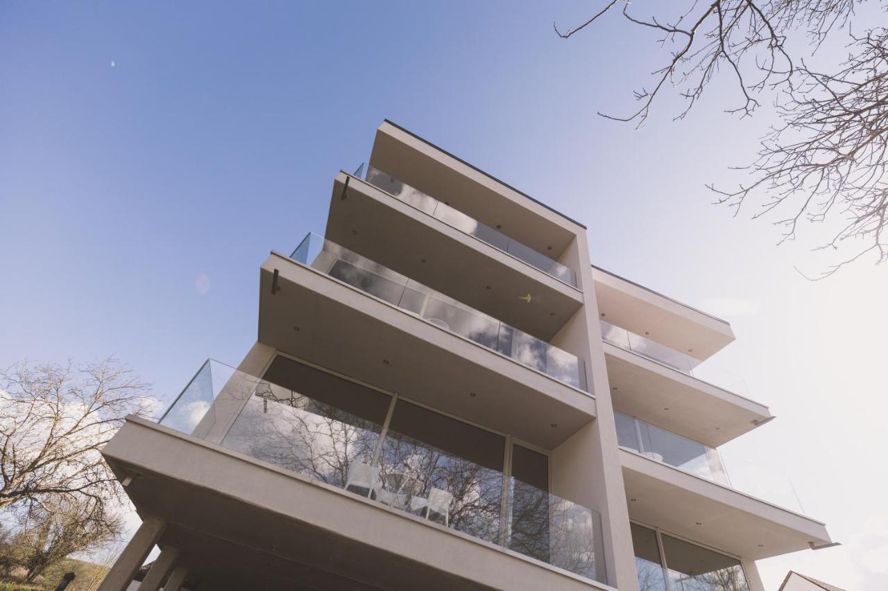 Steillage - Design Moselsuiten Mit Panoramablick Und Spa Brauneberg Esterno foto